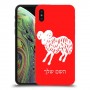 טלה כיסוי מגן קשיח בעיצוב אישי עם השם שלך ל Apple iPhone XS יחידה אחת סקרין מובייל