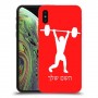 הרמת משקולות כיסוי מגן קשיח בעיצוב אישי עם השם שלך ל Apple iPhone XS יחידה אחת סקרין מובייל