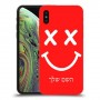 סמיילי כיסוי מגן קשיח בעיצוב אישי עם השם שלך ל Apple iPhone XS יחידה אחת סקרין מובייל