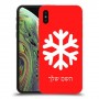 שלג כיסוי מגן קשיח בעיצוב אישי עם השם שלך ל Apple iPhone XS יחידה אחת סקרין מובייל