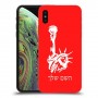 פסל החירות כיסוי מגן קשיח בעיצוב אישי עם השם שלך ל Apple iPhone XS יחידה אחת סקרין מובייל