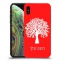 עץ כיסוי מגן קשיח בעיצוב אישי עם השם שלך ל Apple iPhone XS יחידה אחת סקרין מובייל