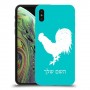 תרנגול כיסוי מגן קשיח בעיצוב אישי עם השם שלך ל Apple iPhone XS יחידה אחת סקרין מובייל