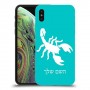 עקרב כיסוי מגן קשיח בעיצוב אישי עם השם שלך ל Apple iPhone XS יחידה אחת סקרין מובייל