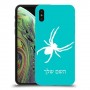 עכביש כיסוי מגן קשיח בעיצוב אישי עם השם שלך ל Apple iPhone XS יחידה אחת סקרין מובייל