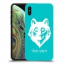 זאב כיסוי מגן קשיח בעיצוב אישי עם השם שלך ל Apple iPhone XS יחידה אחת סקרין מובייל