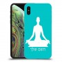 יוגה כיסוי מגן קשיח בעיצוב אישי עם השם שלך ל Apple iPhone XS יחידה אחת סקרין מובייל