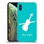 כינור כיסוי מגן קשיח בעיצוב אישי עם השם שלך ל Apple iPhone XS יחידה אחת סקרין מובייל