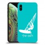 גלישת מפרש כיסוי מגן קשיח בעיצוב אישי עם השם שלך ל Apple iPhone XS יחידה אחת סקרין מובייל
