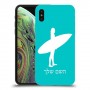 גלישה כיסוי מגן קשיח בעיצוב אישי עם השם שלך ל Apple iPhone XS יחידה אחת סקרין מובייל