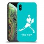 שחקן טניס כיסוי מגן קשיח בעיצוב אישי עם השם שלך ל Apple iPhone XS יחידה אחת סקרין מובייל
