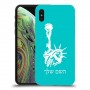 פסל החירות כיסוי מגן קשיח בעיצוב אישי עם השם שלך ל Apple iPhone XS יחידה אחת סקרין מובייל