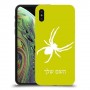 עכביש כיסוי מגן קשיח בעיצוב אישי עם השם שלך ל Apple iPhone XS יחידה אחת סקרין מובייל