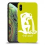 דלי כיסוי מגן קשיח בעיצוב אישי עם השם שלך ל Apple iPhone XS יחידה אחת סקרין מובייל