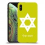 מגן דוד - ישראל כיסוי מגן קשיח בעיצוב אישי עם השם שלך ל Apple iPhone XS יחידה אחת סקרין מובייל