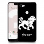 אריה כיסוי מגן קשיח בעיצוב אישי עם השם שלך ל Google Pixel 3 XL יחידה אחת סקרין מובייל