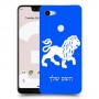 אריה כיסוי מגן קשיח בעיצוב אישי עם השם שלך ל Google Pixel 3 XL יחידה אחת סקרין מובייל