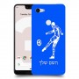 שחקן כדורגל כיסוי מגן קשיח בעיצוב אישי עם השם שלך ל Google Pixel 3 XL יחידה אחת סקרין מובייל