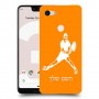 שחקן טניס כיסוי מגן קשיח בעיצוב אישי עם השם שלך ל Google Pixel 3 XL יחידה אחת סקרין מובייל
