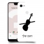כינור כיסוי מגן קשיח בעיצוב אישי עם השם שלך ל Google Pixel 3 XL יחידה אחת סקרין מובייל
