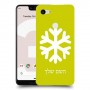 שלג כיסוי מגן קשיח בעיצוב אישי עם השם שלך ל Google Pixel 3 XL יחידה אחת סקרין מובייל