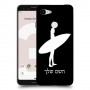 גלישה כיסוי מגן קשיח בעיצוב אישי עם השם שלך ל Google Pixel 3 יחידה אחת סקרין מובייל