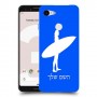 גלישה כיסוי מגן קשיח בעיצוב אישי עם השם שלך ל Google Pixel 3 יחידה אחת סקרין מובייל