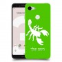 עקרב כיסוי מגן קשיח בעיצוב אישי עם השם שלך ל Google Pixel 3 יחידה אחת סקרין מובייל