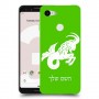 גדי כיסוי מגן קשיח בעיצוב אישי עם השם שלך ל Google Pixel 3 יחידה אחת סקרין מובייל