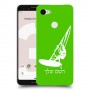 גלישת מפרש כיסוי מגן קשיח בעיצוב אישי עם השם שלך ל Google Pixel 3 יחידה אחת סקרין מובייל