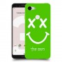 סמיילי כיסוי מגן קשיח בעיצוב אישי עם השם שלך ל Google Pixel 3 יחידה אחת סקרין מובייל