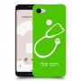 רופא סטטוסקופ כיסוי מגן קשיח בעיצוב אישי עם השם שלך ל Google Pixel 3 יחידה אחת סקרין מובייל