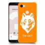 זאב כיסוי מגן קשיח בעיצוב אישי עם השם שלך ל Google Pixel 3 יחידה אחת סקרין מובייל