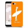 גלישה כיסוי מגן קשיח בעיצוב אישי עם השם שלך ל Google Pixel 3 יחידה אחת סקרין מובייל