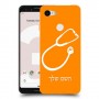 רופא סטטוסקופ כיסוי מגן קשיח בעיצוב אישי עם השם שלך ל Google Pixel 3 יחידה אחת סקרין מובייל