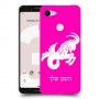 גדי כיסוי מגן קשיח בעיצוב אישי עם השם שלך ל Google Pixel 3 יחידה אחת סקרין מובייל