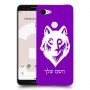 זאב כיסוי מגן קשיח בעיצוב אישי עם השם שלך ל Google Pixel 3 יחידה אחת סקרין מובייל