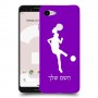 כדורגל - אישה כיסוי מגן קשיח בעיצוב אישי עם השם שלך ל Google Pixel 3 יחידה אחת סקרין מובייל