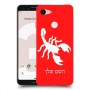 עקרב כיסוי מגן קשיח בעיצוב אישי עם השם שלך ל Google Pixel 3 יחידה אחת סקרין מובייל