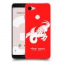 גדי כיסוי מגן קשיח בעיצוב אישי עם השם שלך ל Google Pixel 3 יחידה אחת סקרין מובייל