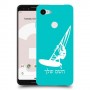 גלישת מפרש כיסוי מגן קשיח בעיצוב אישי עם השם שלך ל Google Pixel 3 יחידה אחת סקרין מובייל