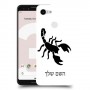 עקרב כיסוי מגן קשיח בעיצוב אישי עם השם שלך ל Google Pixel 3 יחידה אחת סקרין מובייל
