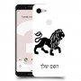 אריה כיסוי מגן קשיח בעיצוב אישי עם השם שלך ל Google Pixel 3 יחידה אחת סקרין מובייל