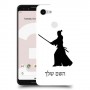 סמוראי כיסוי מגן קשיח בעיצוב אישי עם השם שלך ל Google Pixel 3 יחידה אחת סקרין מובייל