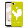 תרנגול כיסוי מגן קשיח בעיצוב אישי עם השם שלך ל Google Pixel 3 יחידה אחת סקרין מובייל
