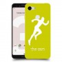 רץ כיסוי מגן קשיח בעיצוב אישי עם השם שלך ל Google Pixel 3 יחידה אחת סקרין מובייל