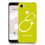 רופא סטטוסקופ כיסוי מגן קשיח בעיצוב אישי עם השם שלך ל Google Pixel 3 יחידה אחת סקרין מובייל