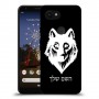 זאב כיסוי מגן קשיח בעיצוב אישי עם השם שלך ל Google Pixel 3a XL יחידה אחת סקרין מובייל