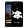 דגים כיסוי מגן קשיח בעיצוב אישי עם השם שלך ל Google Pixel 3a XL יחידה אחת סקרין מובייל