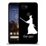 סמוראי כיסוי מגן קשיח בעיצוב אישי עם השם שלך ל Google Pixel 3a XL יחידה אחת סקרין מובייל
